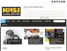 Tablet Screenshot of knsj.org